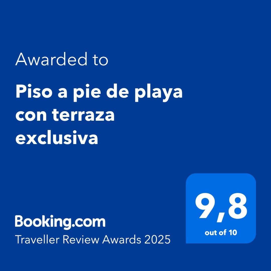 Piso A Pie De Playa Con Terraza Exclusiva Apartment Moana Luaran gambar
